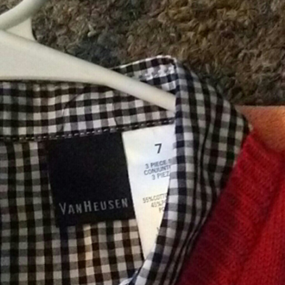 Shirt and matching vest